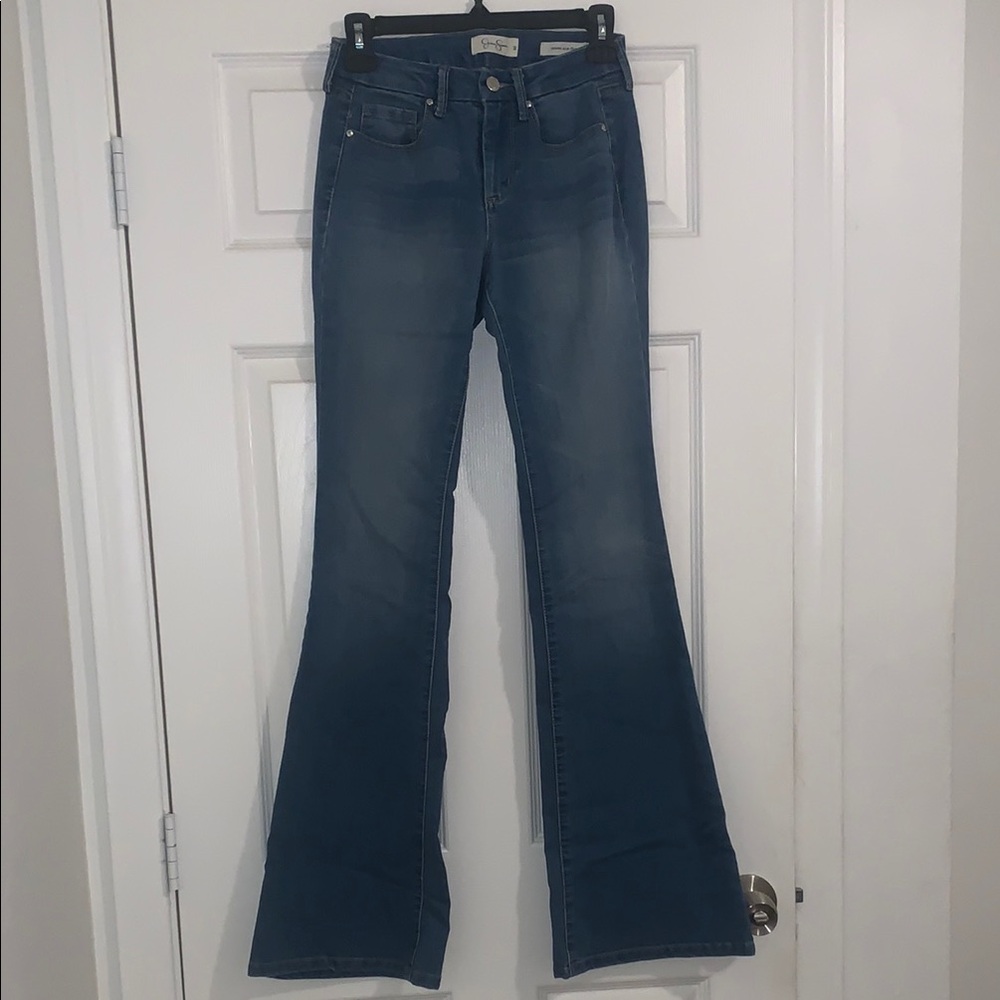 Jessica Simpson Uptown Slim Flare Jeans